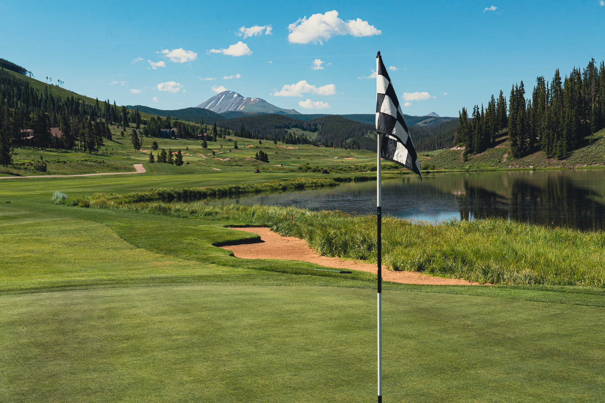 Summer Scenic Shot of Keystone Golf Course